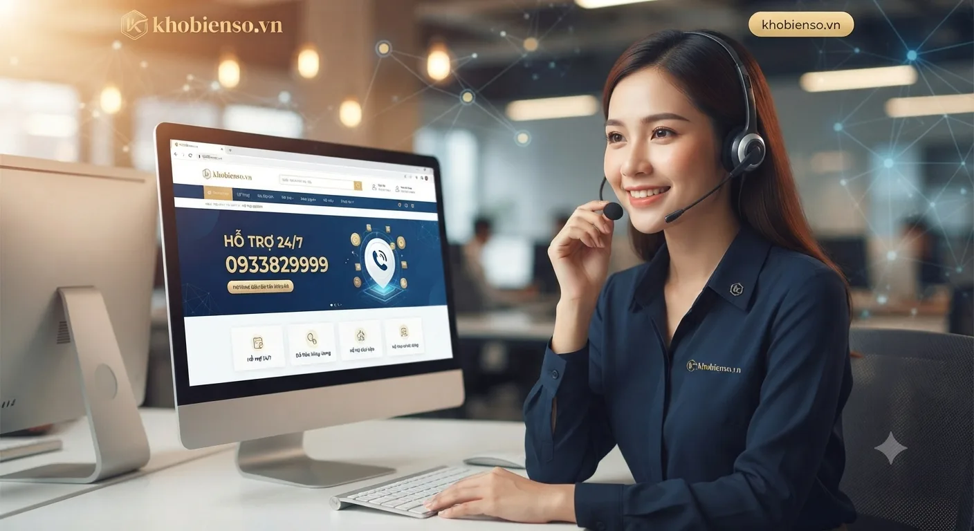 Tổng đài hỗ trợ khobienso.vn 0933 82 9999