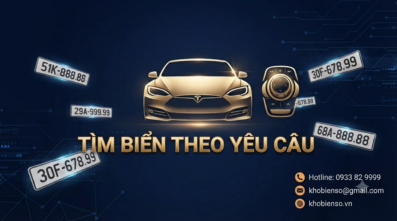 Tìm biển theo yêu cầu